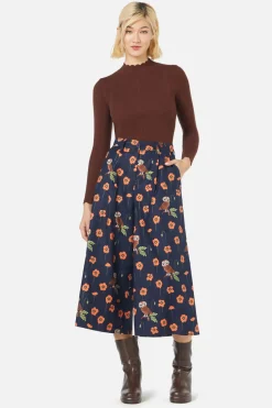 Dangerfield US Poppy Owl Skort Hot