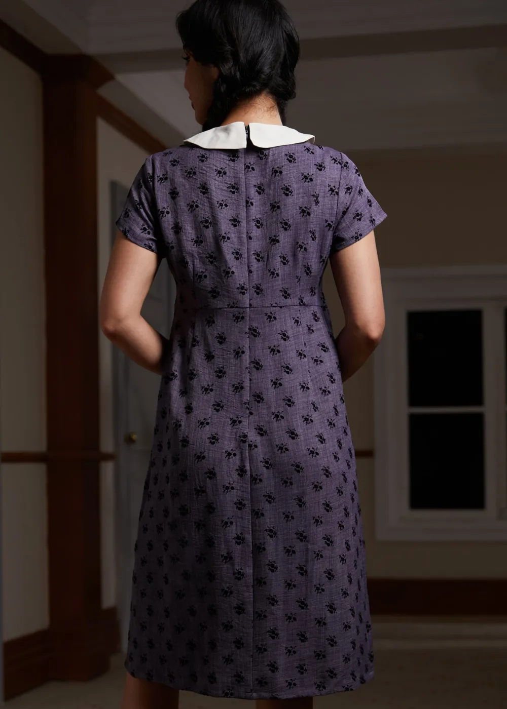 BTC Pretty at the Pumpkin Patch Shirtwaist Dress Plum Perfection Hot