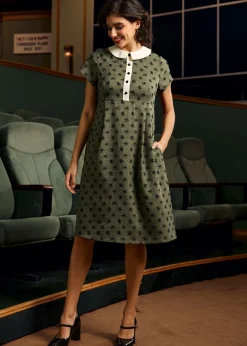 Pretty at the Pumpkin Patch Shirtwaist Dress Mossy Grove New