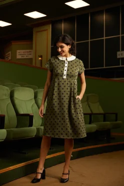 Pretty at the Pumpkin Patch Shirtwaist Dress Mossy Grove New