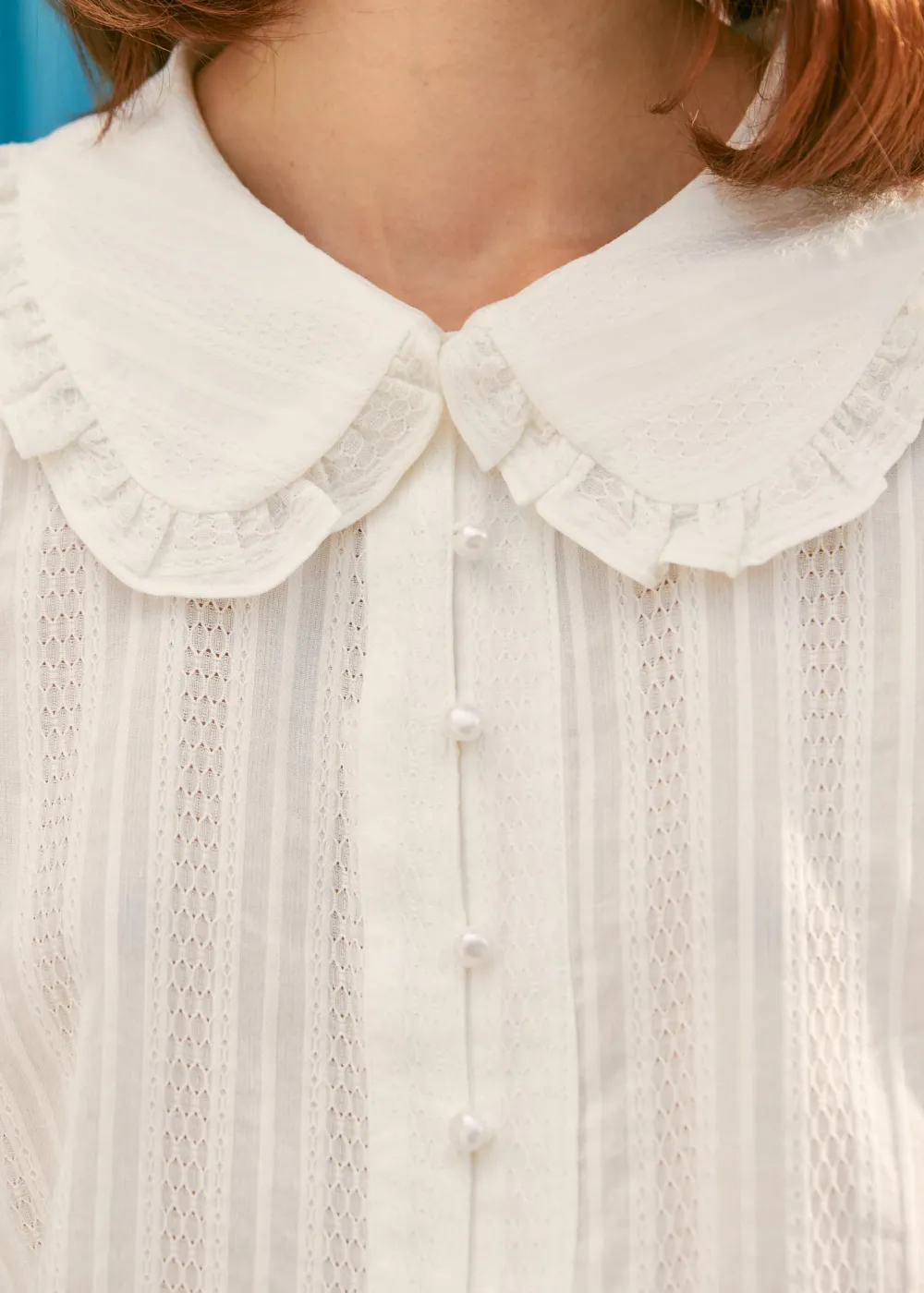 Prim & Proper Sleeveless Blouse Sugar Linen Discount