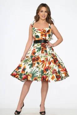 Prince Lily Floral Swing Dress New