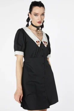 Puppy Embroidery Dress New