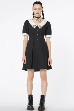 Puppy Embroidery Dress New