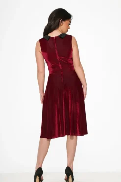 Purple Kurtroy with Black Collor Swing Dress Sale