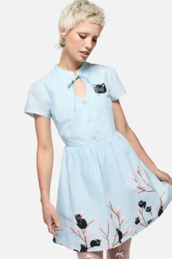 Pussy Willow Border Dress Online
