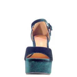 Quill Velvet Platform Heels Outlet