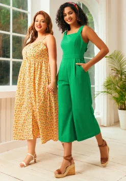 Quite Clearly Charismatic Midi Dress Orange Blossom Best