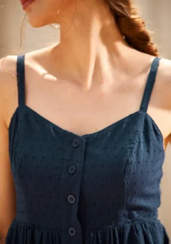 BTC Quite Clearly Charismatic Midi Dress Navy Outlet