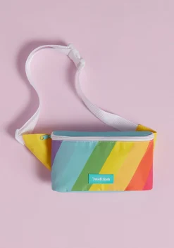 No Brand Rad Rainbow Stripe Fanny Pack Rainbow Stripes