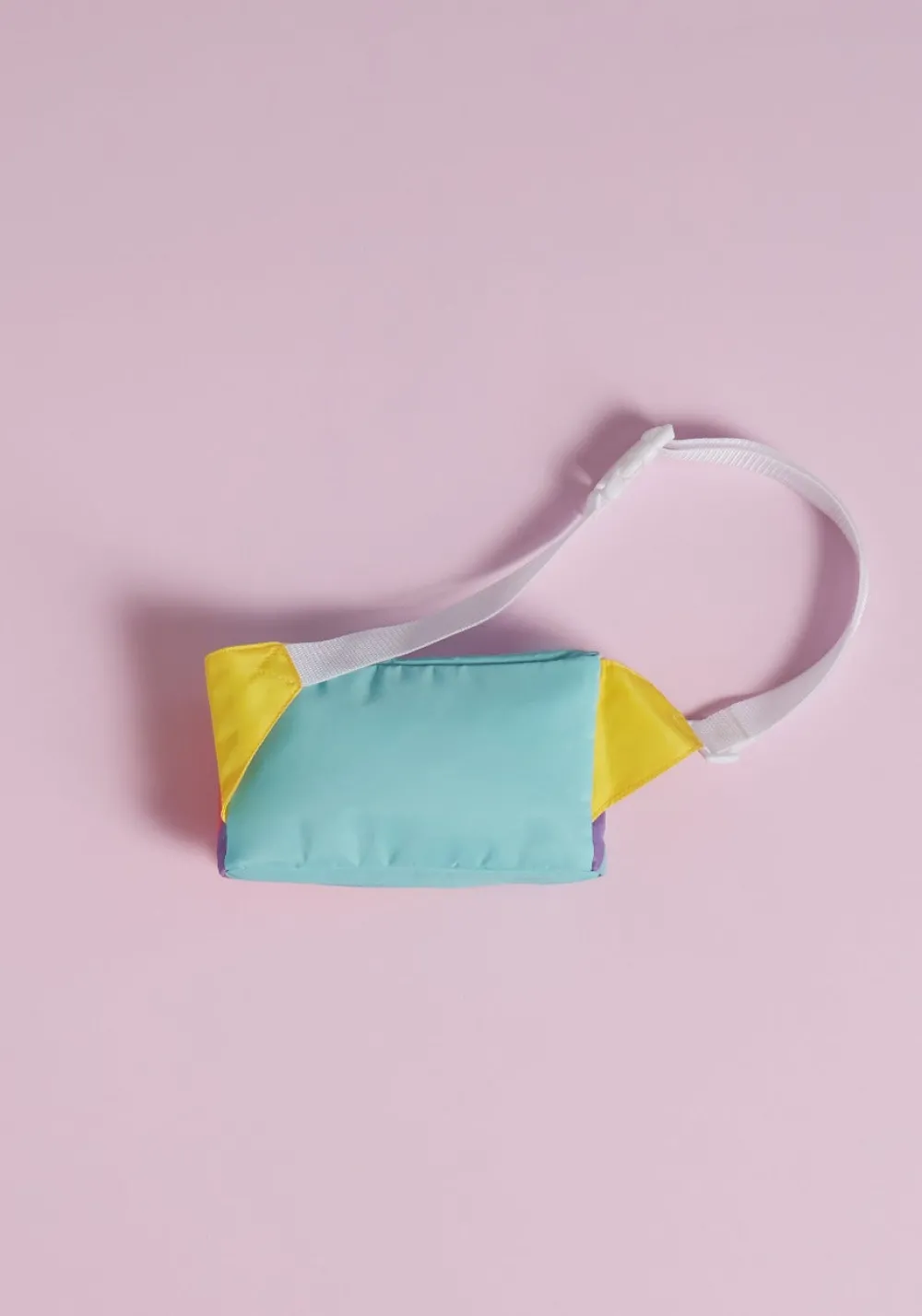 No Brand Rad Rainbow Stripe Fanny Pack Rainbow Stripes