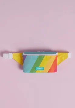 No Brand Rad Rainbow Stripe Fanny Pack Rainbow Stripes