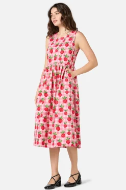 Radish Picnic Midi Dress New