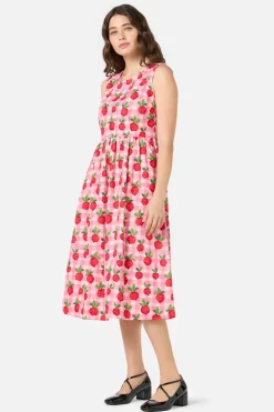Radish Picnic Midi Dress New