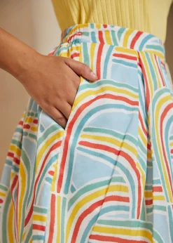 Rags to Riches Pleated Skirt Prism Parade Online