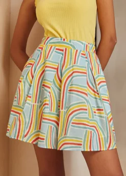 Rags to Riches Pleated Skirt Prism Parade Online