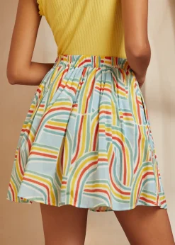 Rags to Riches Pleated Skirt Prism Parade Online