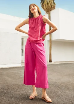 Raspberry Ruffle Blouse Magenta Online