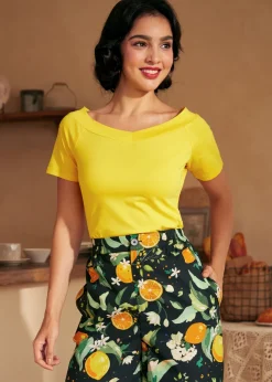 Ready for a Roman Holiday Top Sunny Clearance