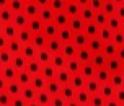 Red & Black Polka Dot Swing Dress Discount