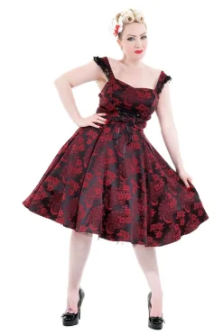 Red Byzantine Swing Dress Sale