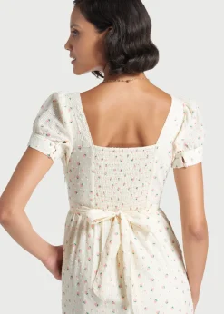 BTC Regency Romance Embroidered Maxi Dress Strawberry Clearance