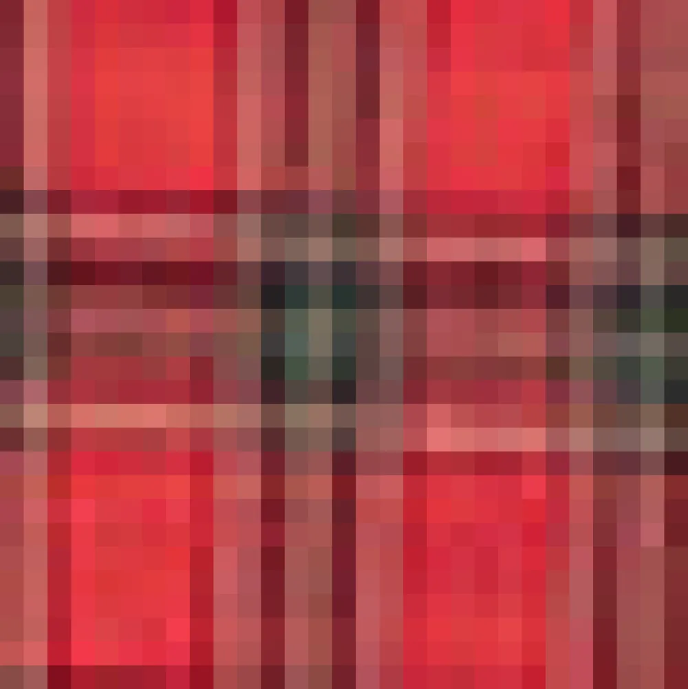 Reimagined Retro Faux Wrap Skirt Yuletide Twist Hot