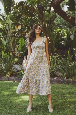 Renata Midi Dress Discount