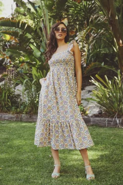 Renata Midi Dress Discount