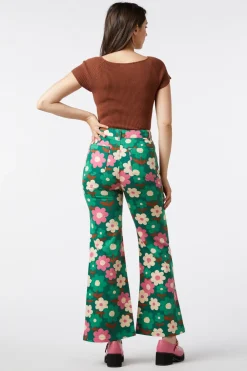 Renee Floral Flare Jean New