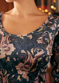 BTC Retro Radiance Fit & Flare Dress Dream Twist Best