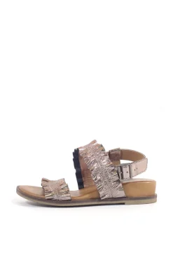 Roche Ruched Leather Sandals Best
