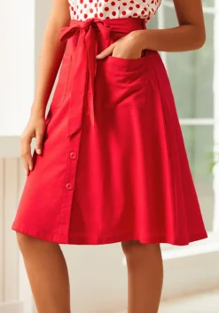 BTC Romantic Rendezvous Skirt Red Best