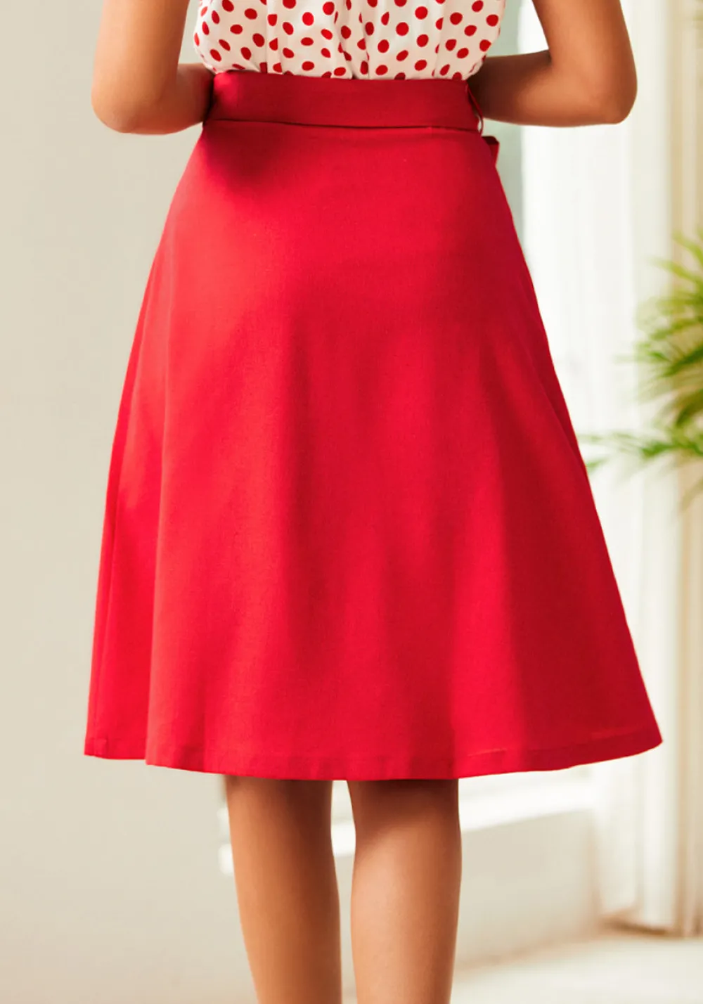 BTC Romantic Rendezvous Skirt Red Best