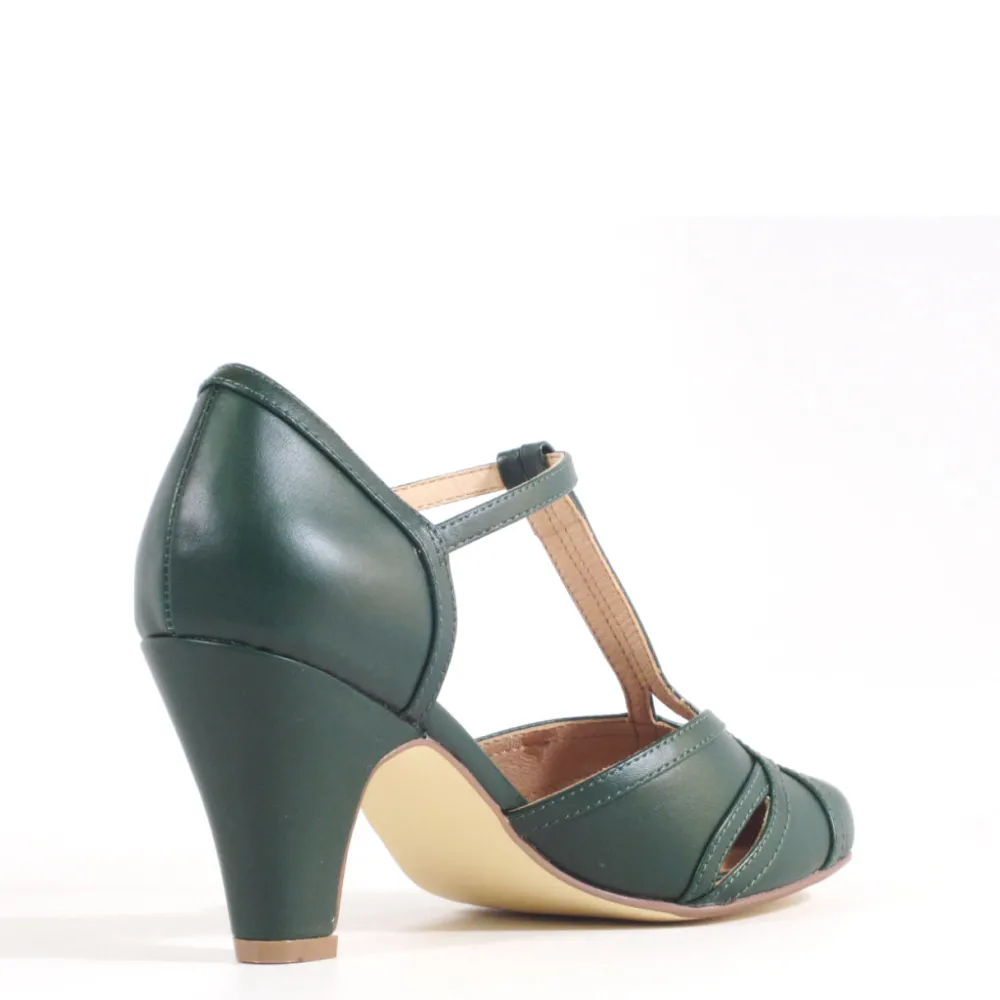 Sandy Festive T-Strap Heels Discount