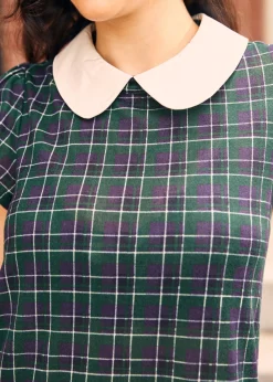 BTC School Days Collared Dress Prep School Plaid Sale