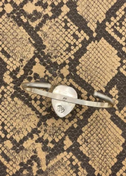 Scorpion Heart Cuff Bracelet Red Hot