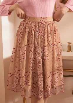 Serenity Dirndl Skirt Pop the Champagne Online