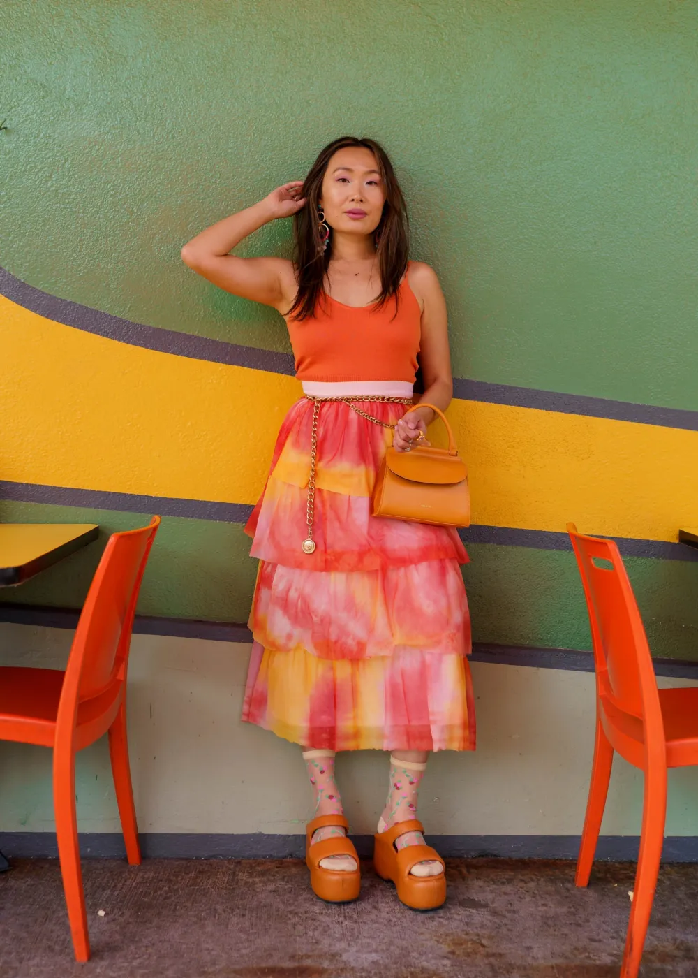 Sheer Rosettes Crew Sock Outlet