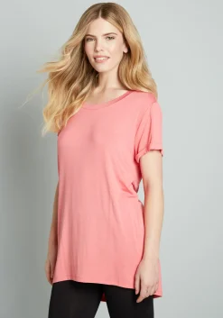 ModCloth Simplicity On A Saturday Tunic Pink Clearance