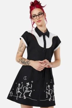 Skelly Skater Dress Hot