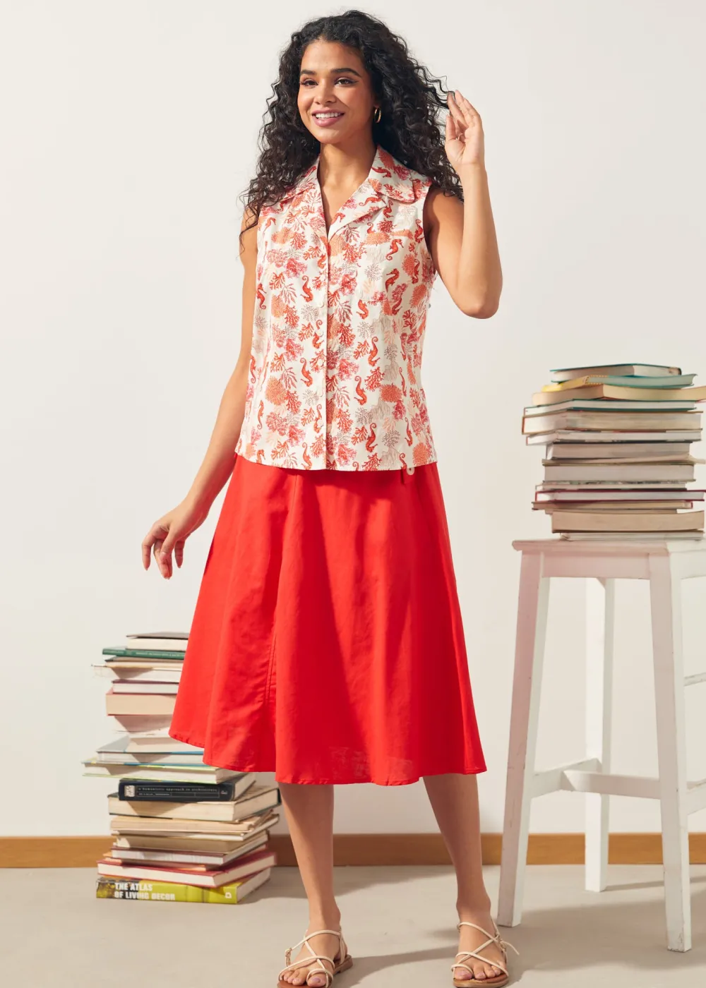 Spotlight Spark Sleeveless Shirt Horsing Around Sale