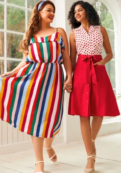 Spotlight Spark Sleeveless Shirt Red Dot Discount