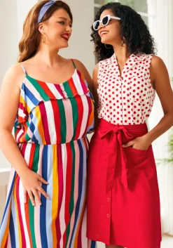 Spotlight Spark Sleeveless Shirt Red Dot Discount