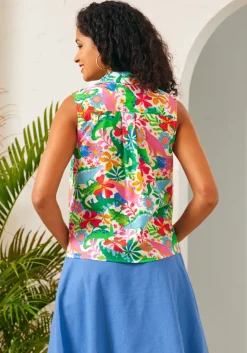 BTC Spotlight Spark Sleeveless Shirt Dino-Flage Best