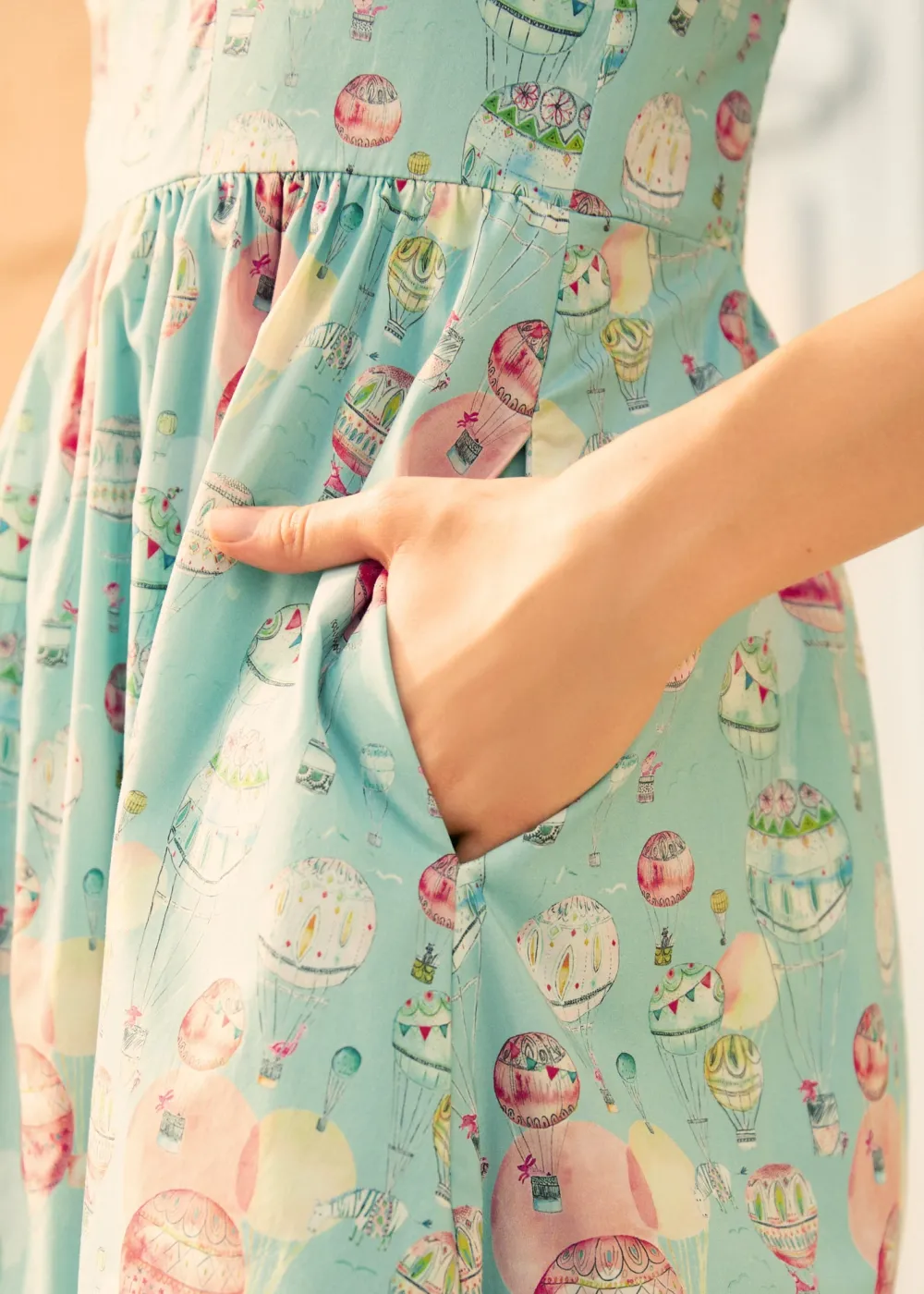 Squarely Charming Midi Dress Sage Skies Best