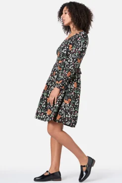 Squirrel Away Mini Dress Hot