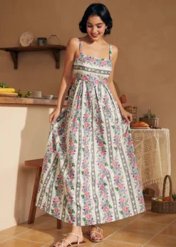 Starlit Stride Maxi Dress Petal Parade Outlet