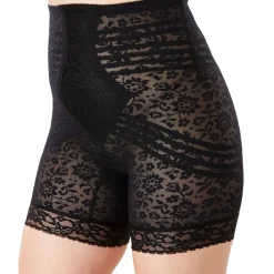 Style 6207 | No Roll High Waist Lace Thigh Slimmer with Extra Firm Support Discount
