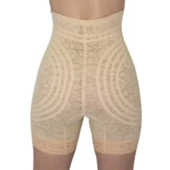 Style 6207 | No Roll High Waist Lace Thigh Slimmer with Extra Firm Support Discount